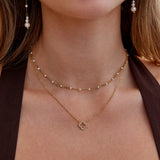 Naszyjnik Luxe Crystal Clover