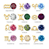 Naszyjnik z kamieniem urodzeniowym Astria Zodiac