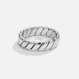 Srebrny Pierścionek Calira Twisted Infinity