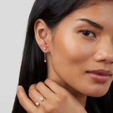 Pierścionek Durya Double Pearl Wrap