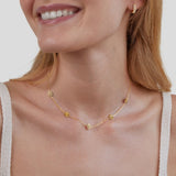 Naszyjnik Flower Power 18K Złoto