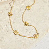 Naszyjnik Flower Power 18K Złoto