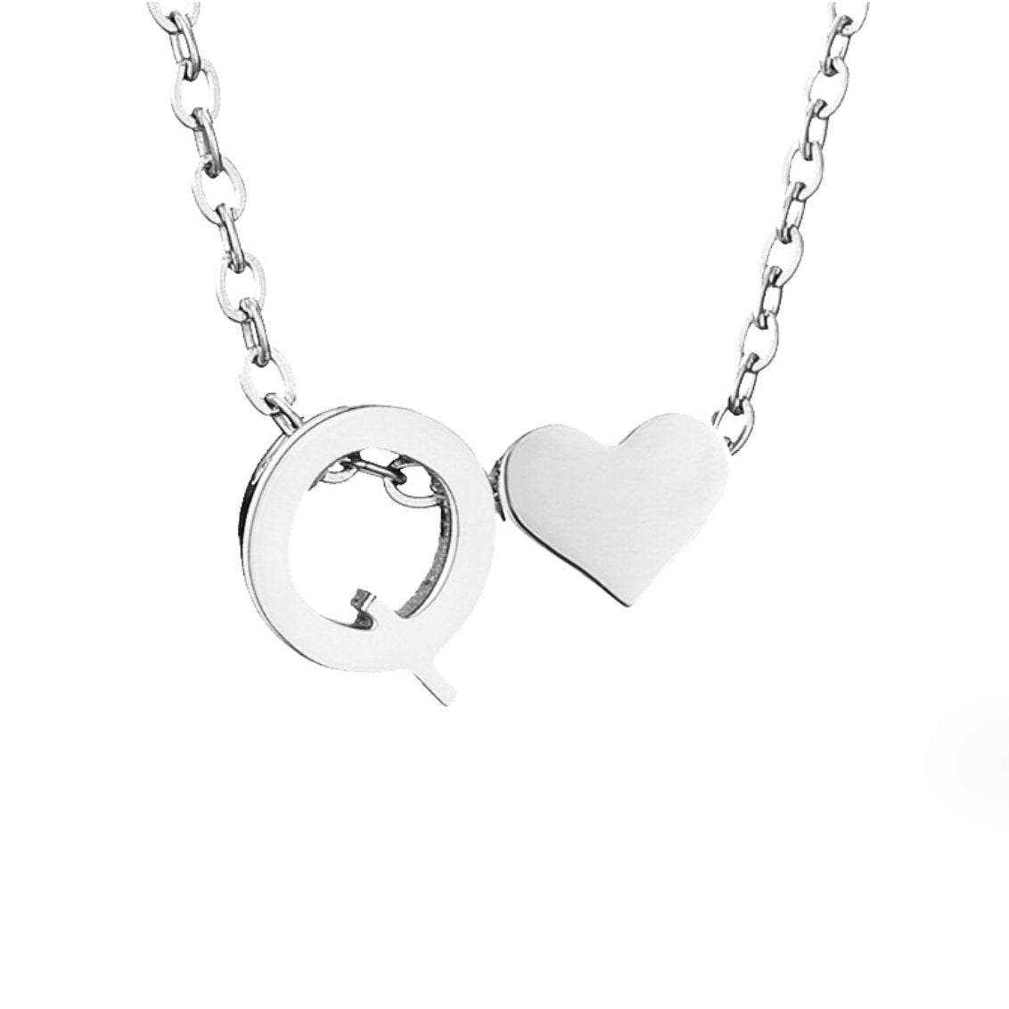 Naszyjnik Srebrny Forever Love & Letter