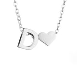 Naszyjnik Srebrny Forever Love & Letter