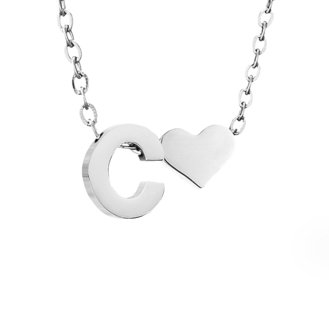 Naszyjnik Srebrny Forever Love & Letter