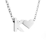 Naszyjnik Srebrny Forever Love & Letter