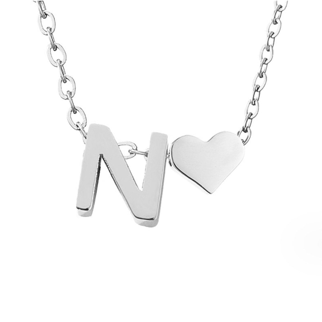 Naszyjnik Srebrny Forever Love & Letter