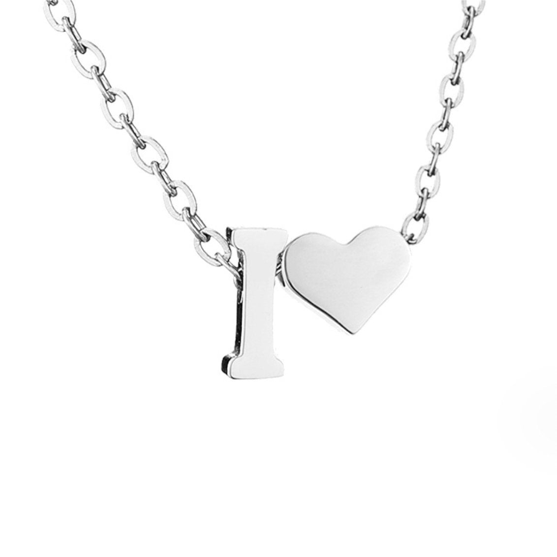 Naszyjnik Srebrny Forever Love & Letter