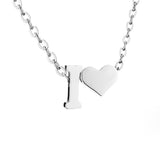 Naszyjnik Srebrny Forever Love & Letter