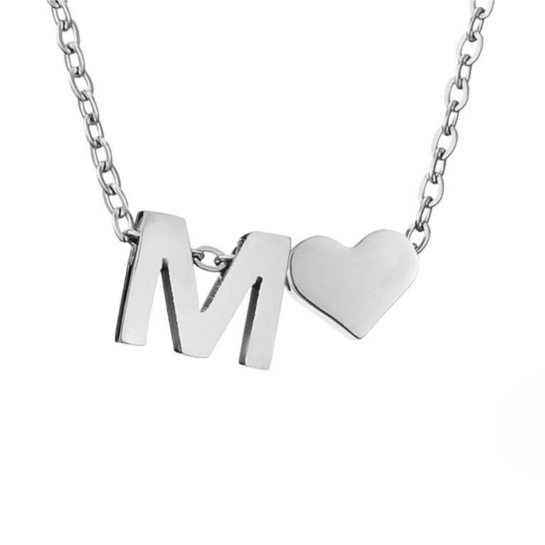 Naszyjnik Srebrny Forever Love & Letter