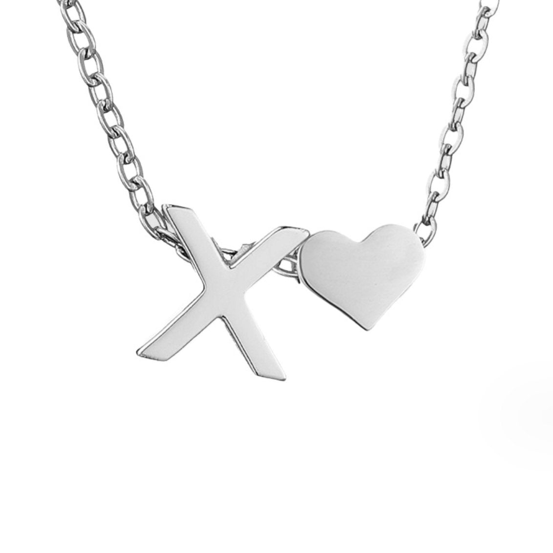 Naszyjnik Srebrny Forever Love & Letter