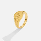 Złoty Pierścień z Hummingbird