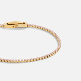 Bransoletka Kiera Gold Pink Crystal