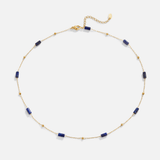 Naszyjnik z koralików lapis lazuli