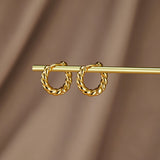 Kolczyki Layla Gold Twist