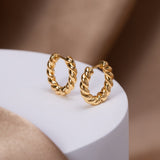 Kolczyki Layla Gold Twist