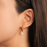 Kolczyki Layla Pearl Twist