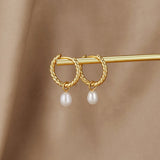 Kolczyki Layla Pearl Twist