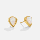 Kolczyki wkrętki Lily Opal