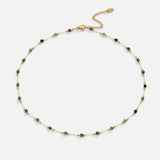 Naszyjnik z Kamieniami Beadami Lulu Forest