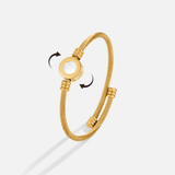 Melinda Gold Obracana Bransoletka