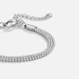 Bransoletka z koralikami Milan Silver