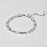 Bransoletka z koralikami Milan Silver