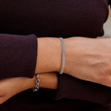 Bransoletka z koralikami Milan Silver