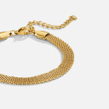 Bransoletka z łańcuszka Gold Mesh Molly