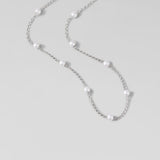Naszyjnik Nura Pearl Silver