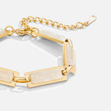 Bransoletka Opal Gold Baguette