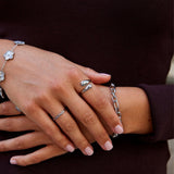 Pierścionek Raven Silver Wrap