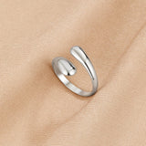 Pierścionek Raven Silver Wrap