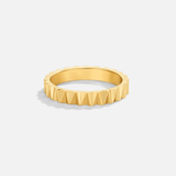 Pierścionek Geometric Gold Reene