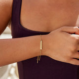 Bransoletka Rina Gold Bar