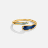 Pierścionek Safira Blue Wrap