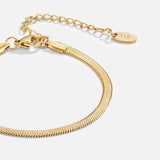 Złota Bransoletka Sarya Snake Chain