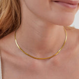 Złoty naszyjnik Sarya Snake Chain