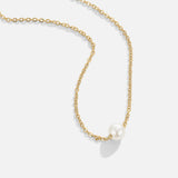 Naszyjnik Solitaire Gold Pearl