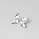Kolczyki Tori Silver Petal Drop
